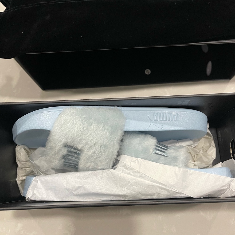 FENTY Fur Slides